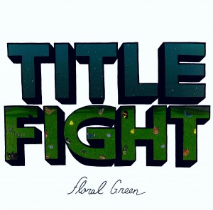 Title fight - floral Green
