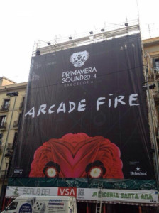 Arcade Fire Primavera Sound 2014
